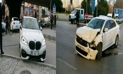 Samsun’da Meydana Gelen Trafik Kazasında 2 Kişi Yaralandı.