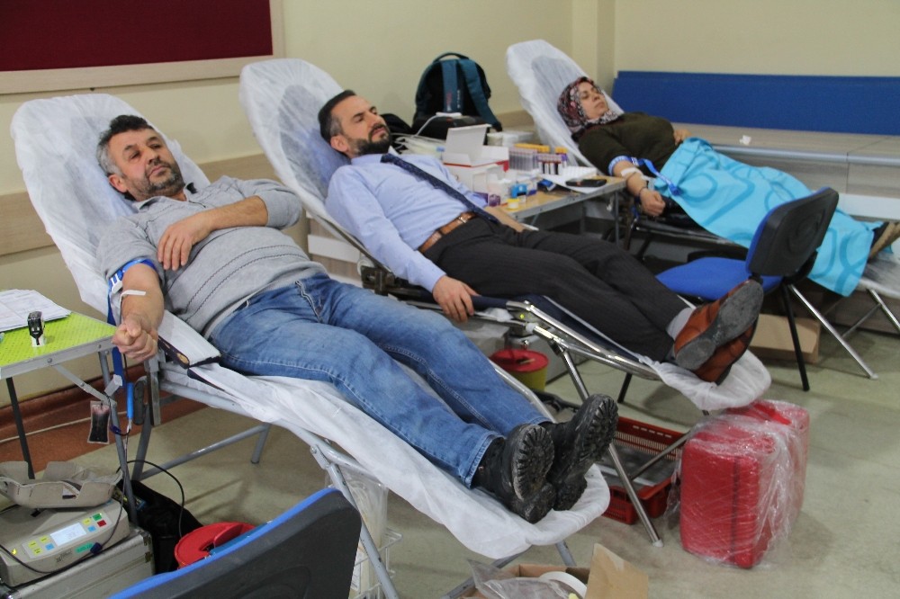 Amasya’da kan bağışı