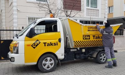 Çarşamba’da “çöp taksi” uygulaması başladı