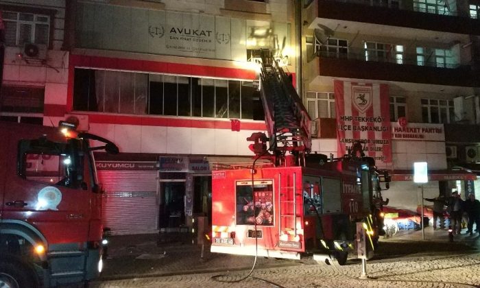Samsun’da lokanta yangını korkuttu