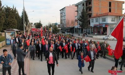 Amasya’da “Şehitlere Saygı, Kahraman Ordumuza Destek Yürüyüşü”