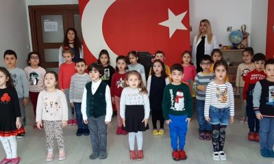 Anaokulu öğrencilerinden Mehmetçiğe oratoryolu destek