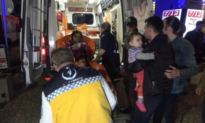 Samsun’da apartmanda çıkan yangında 6 kişi hastanelik oldu