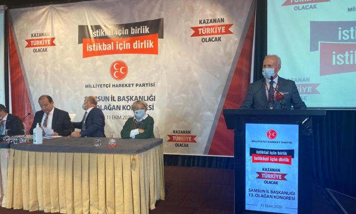 MHP Samsun İl Başkanı Abdullah KARAPIÇAK 13. Olağan kongrede İl Başkanı seçildi.