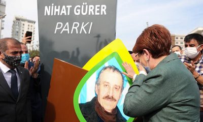 Akşener, İzmir’de ağabeyinin ismini taşıyan parkı açtı, duygusal anlar yaşadı