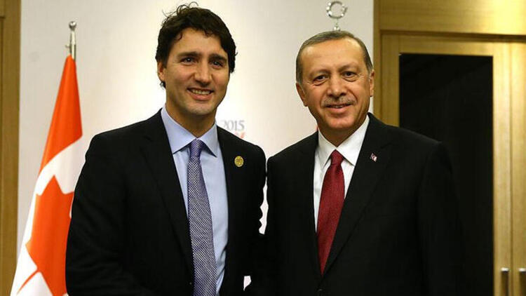 Son dakika haberi: Cumhurbaşkanı Erdoğan,  Justin Trudeau ile telefonda görüştü