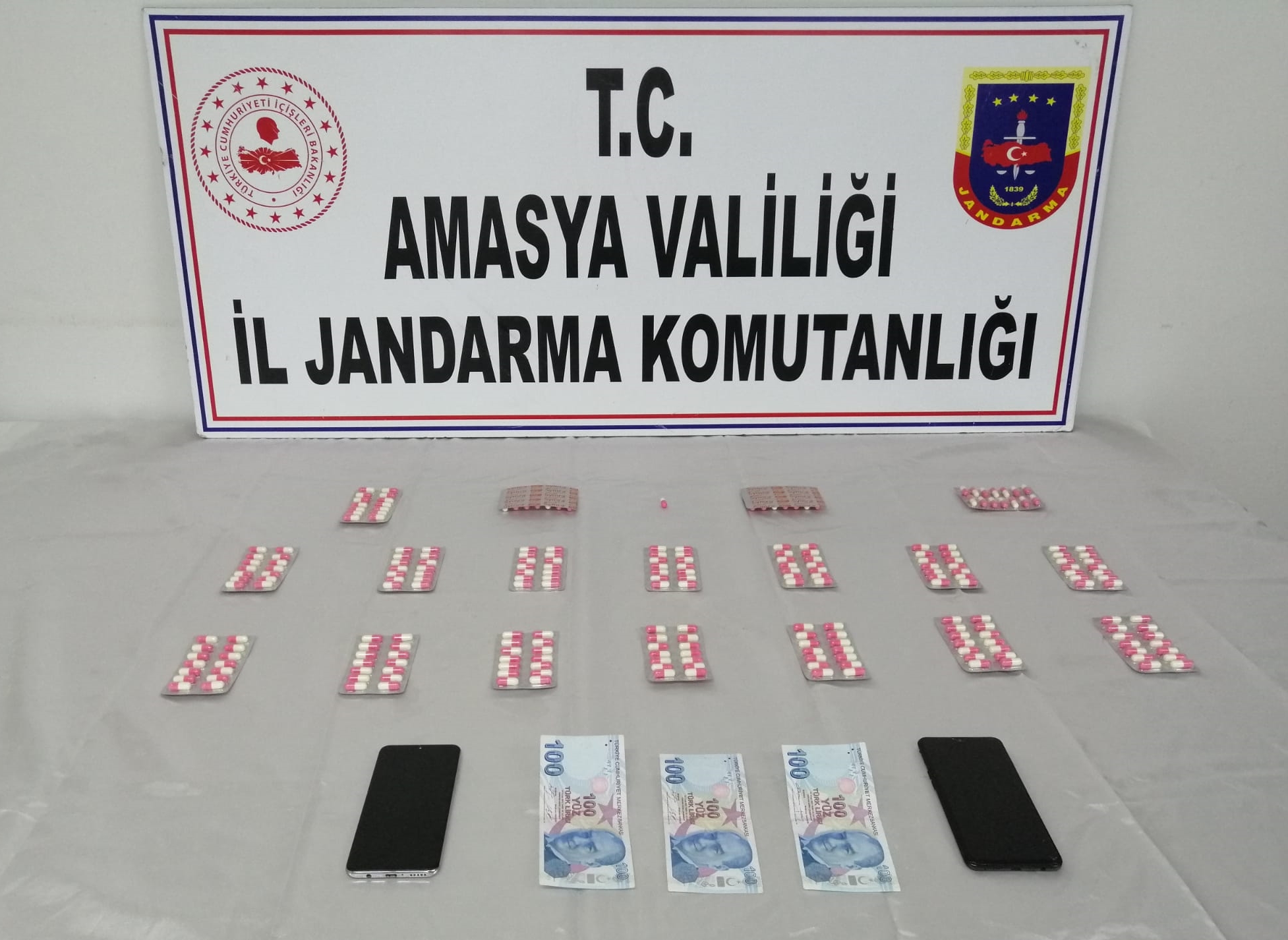 Amasya’da uyuşturucu operasyonunda bir şüpheli tutuklandı