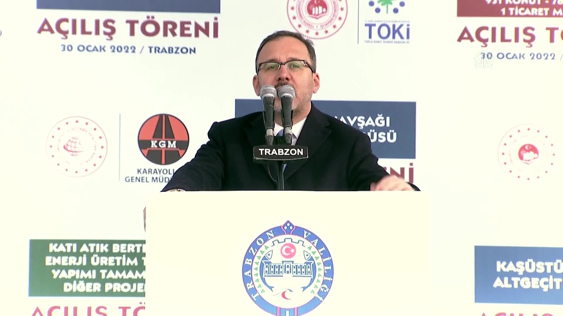 Bakanlar Varank, Karaismailoğlu ve Kasapoğlu, Trabzon’da konuştu
