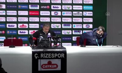 Çaykur Rizespor-Antalyaspor maçının ardından