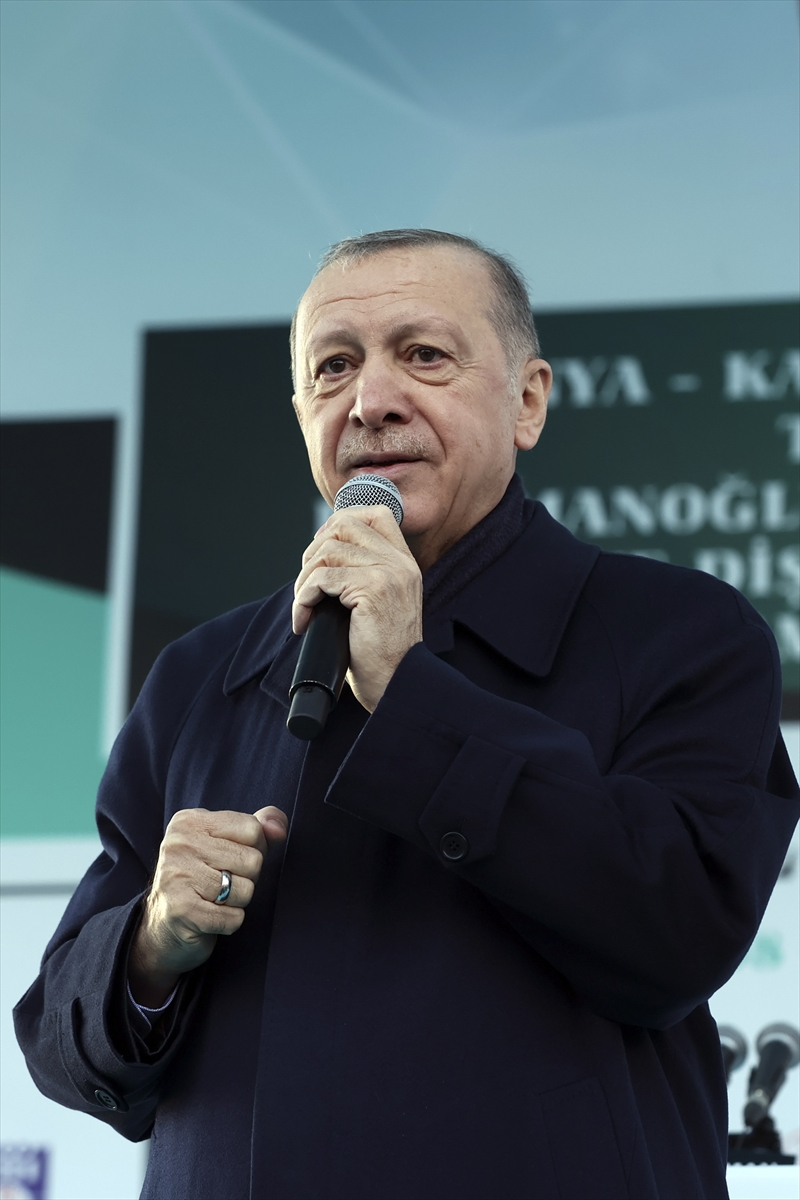 Cumhurbaşkanı Erdoğan, Karaman’da toplu açılış töreninde konuştu:(1)