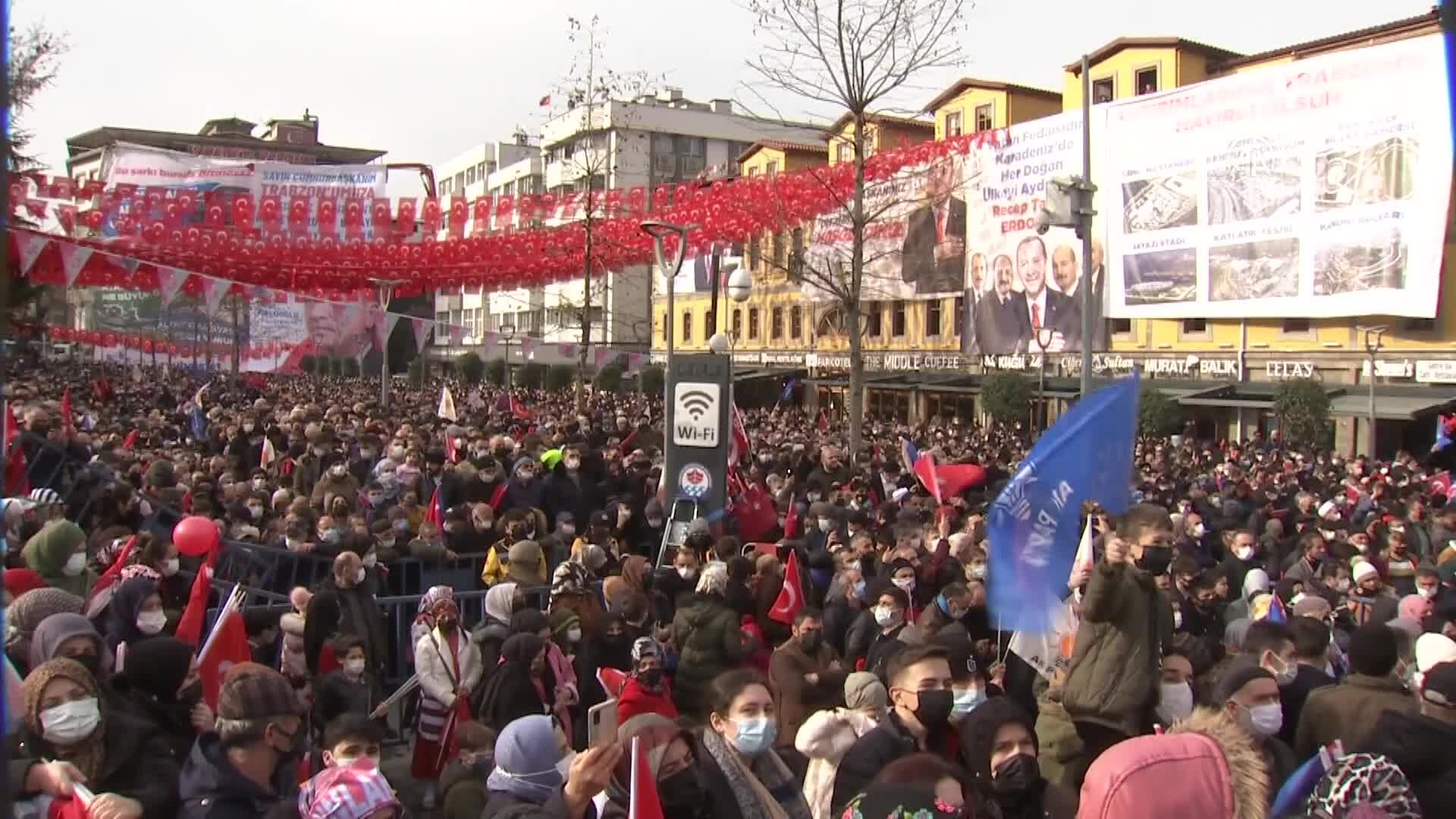 Cumhurbaşkanı Erdoğan, Trabzon’da toplu açılış töreninde konuştu: (1)