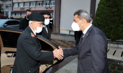 Jandarma Genel Komutanı Orgeneral Çetin, Sinop Valiliğini ziyaret etti