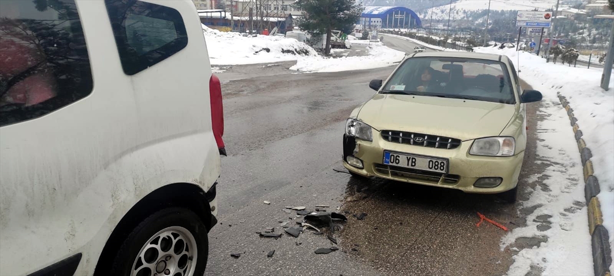 Karabük’te kaza yapan alkollü sürücüye para cezası kesildi
