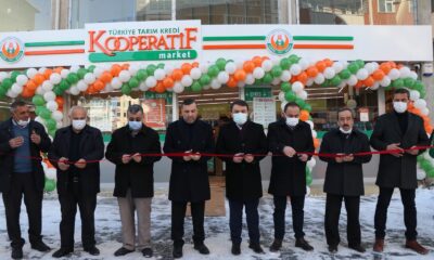 Kavak’ta Tarım Kredi Kooperatifi Marketi açıldı