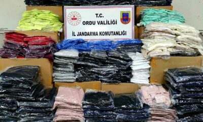 Ordu’da lisanslı tekstil ürünleri çalan 5 kişi yakalandı