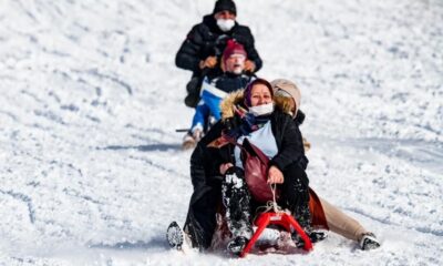 Ordu’nun menderesleri ile ünlü Perşembe Yaylası’nda kar festivali