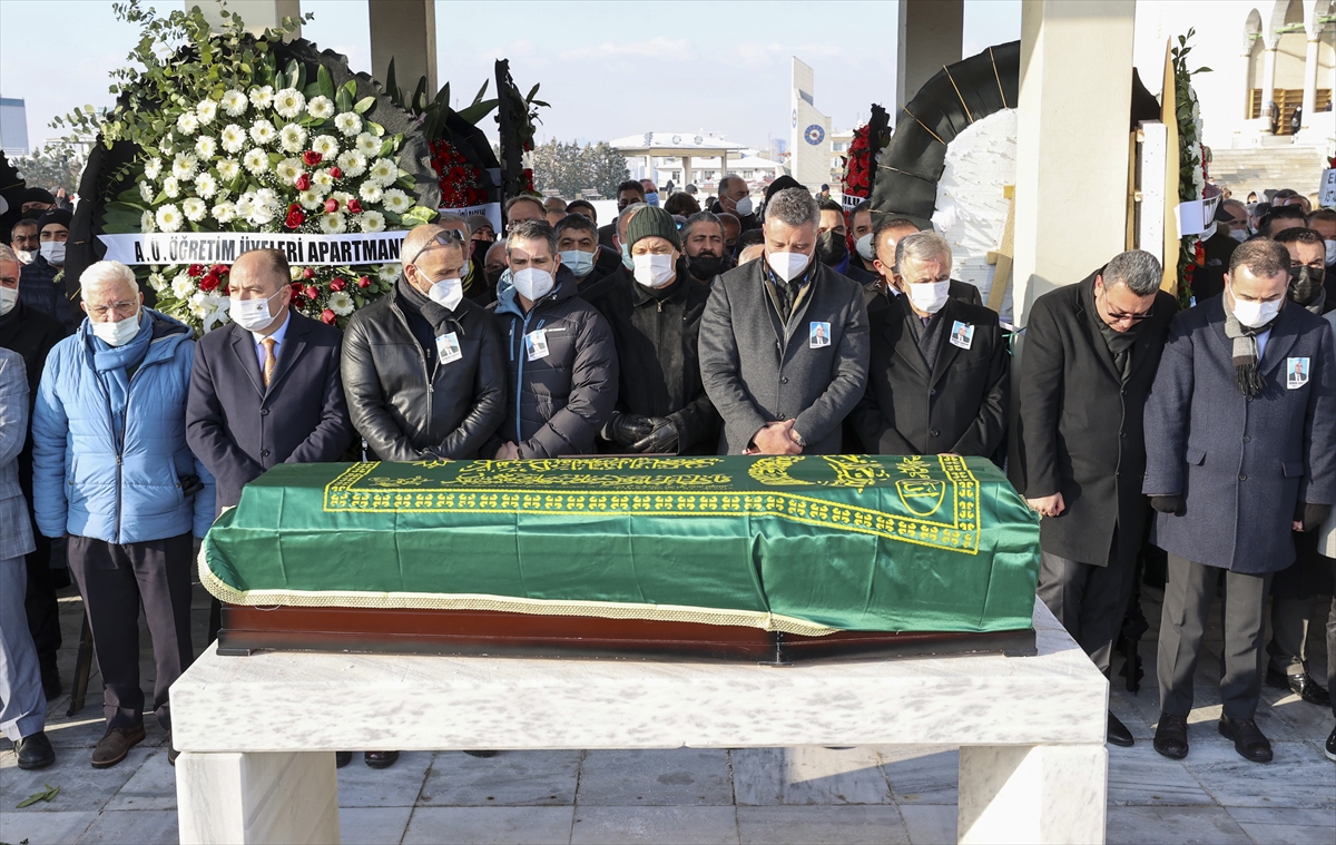 Özbek Saran için Ankara’da cenaze töreni düzenlendi