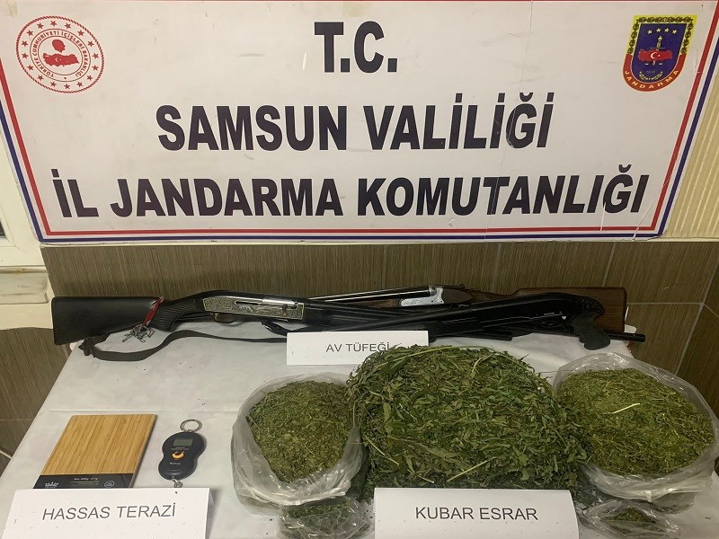 Samsun’da uyuşturucu operasyonlarında 25 zanlı yakalandı