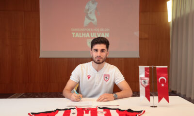 Samsunspor, Talha Ulvan ile 3,5 yıllık sözleşme imzaladı
