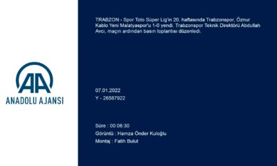 Trabzonspor-Yeni Malatyaspor maçının ardından