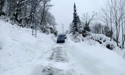 Zonguldak’ta kardan köyde mahsur kalan hastalara UMKE ekipleri ulaştı