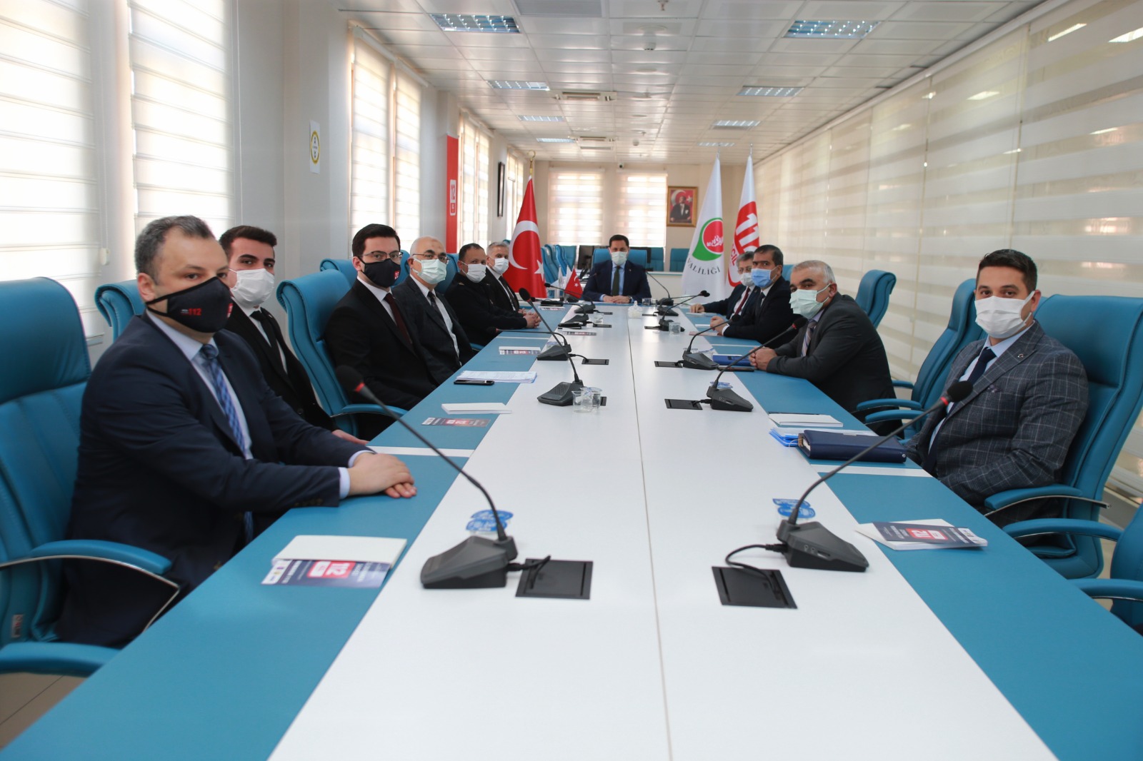 Amasya’da 112 Acil Çağrı Merkezi Koordinasyon Kurulu Toplantısı yapıldı