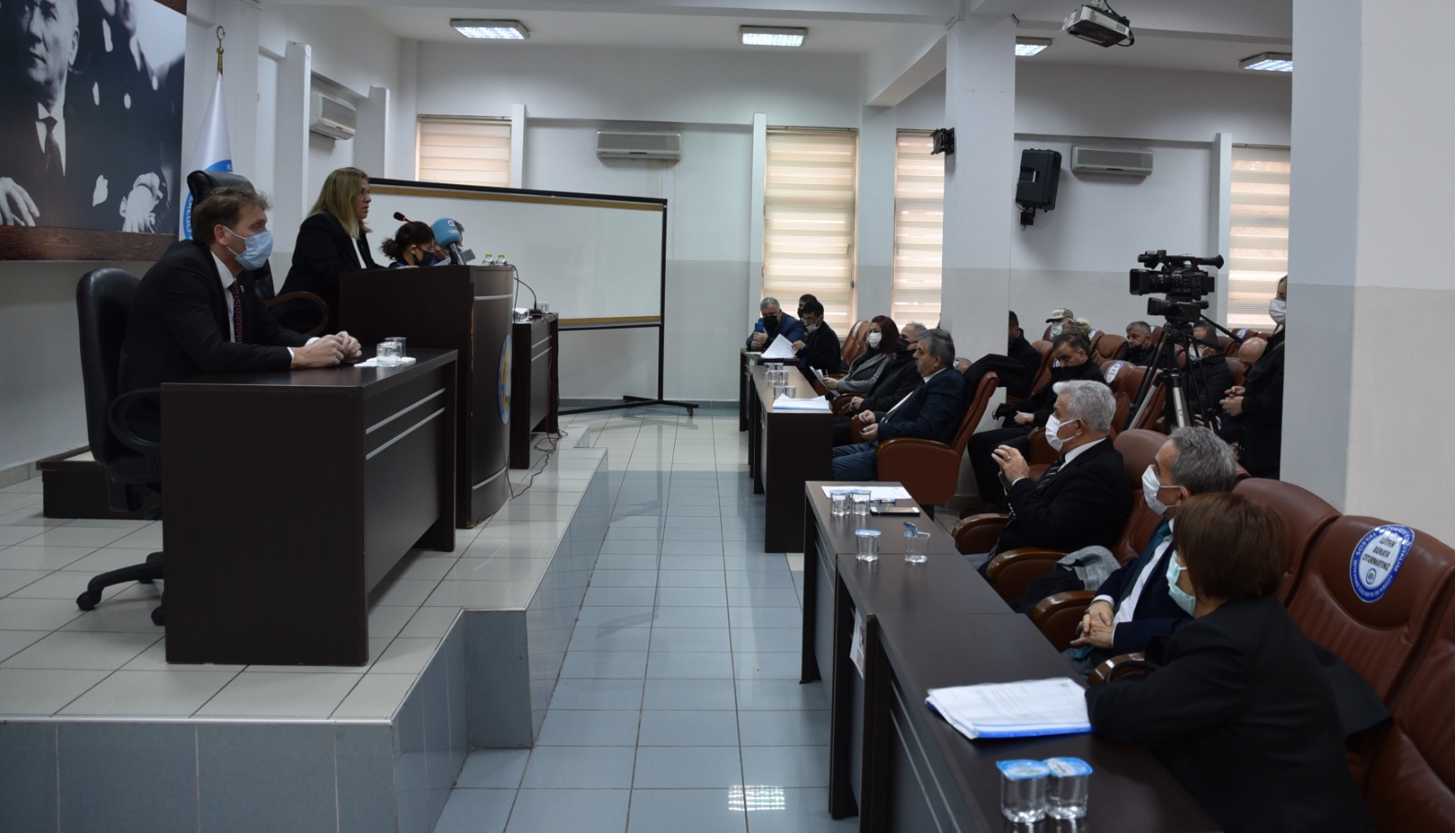 Ereğli Belediyesi şubat ayı meclis toplantısı yapıldı
