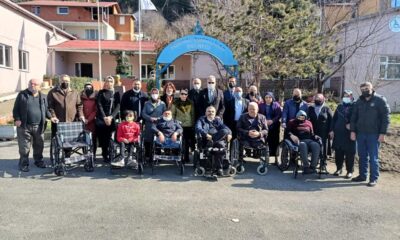Ereğli’de tekerlekli sandalye bağışı