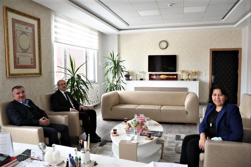 Havza Belediye Başkanı Özdemir’den Ladik Belediye Başkanı Özel’e ziyaret