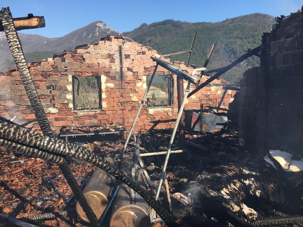 Karabük’te evde çıkan yangın hasara neden oldu