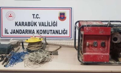 Karabük’te izinsiz kazı operasyonunda iki şüpheli yakalandı