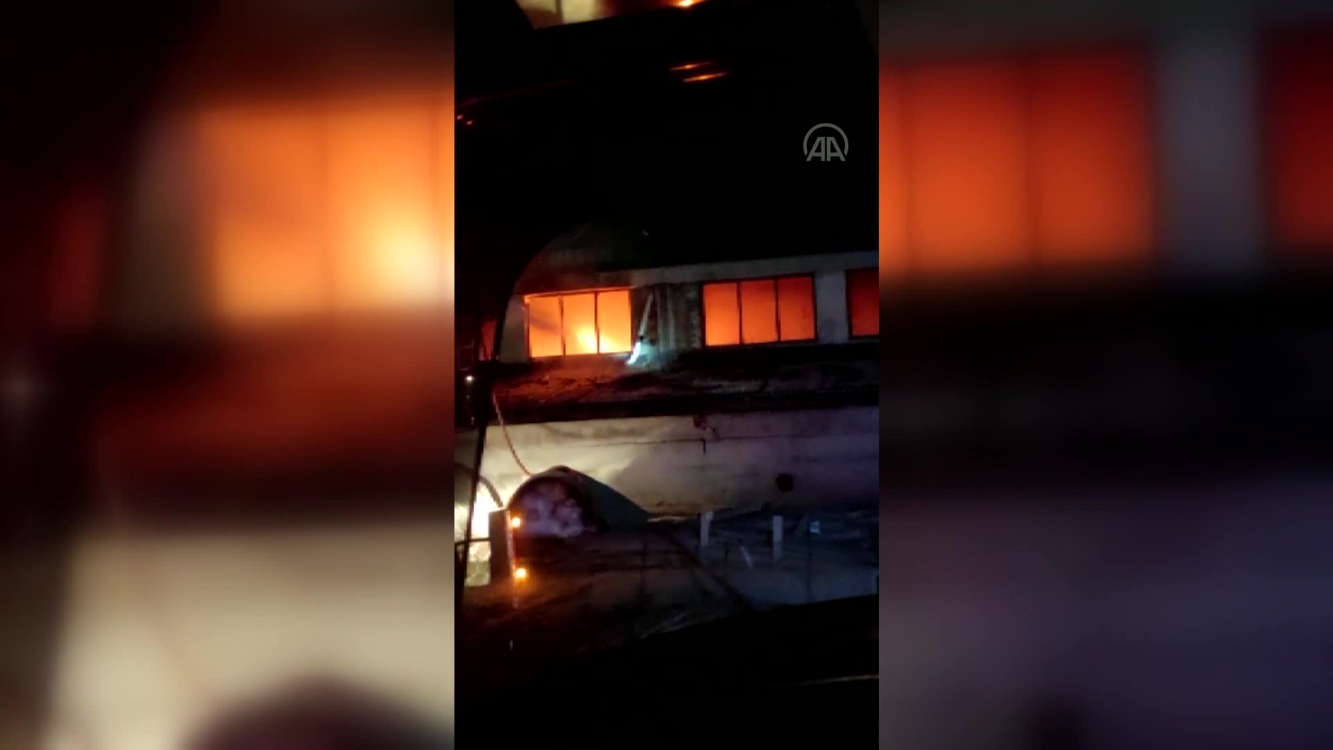 Kastamonu’da kapı fabrikasında çıkan yangın söndürüldü