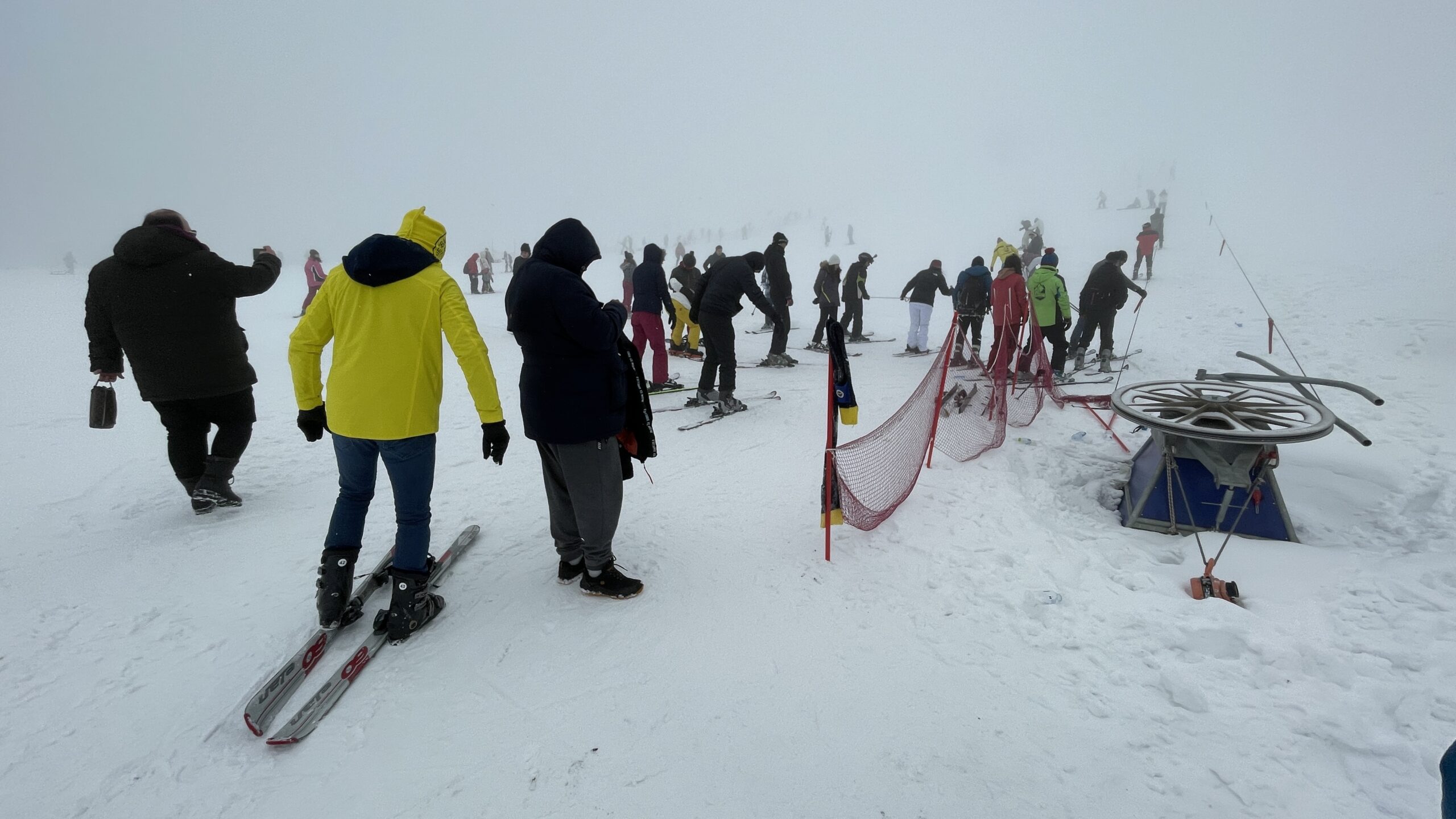 Keltepe Kayak Merkezi’nde öğrenciler, sömestir tatilinin son günü şölenle uğurlandı