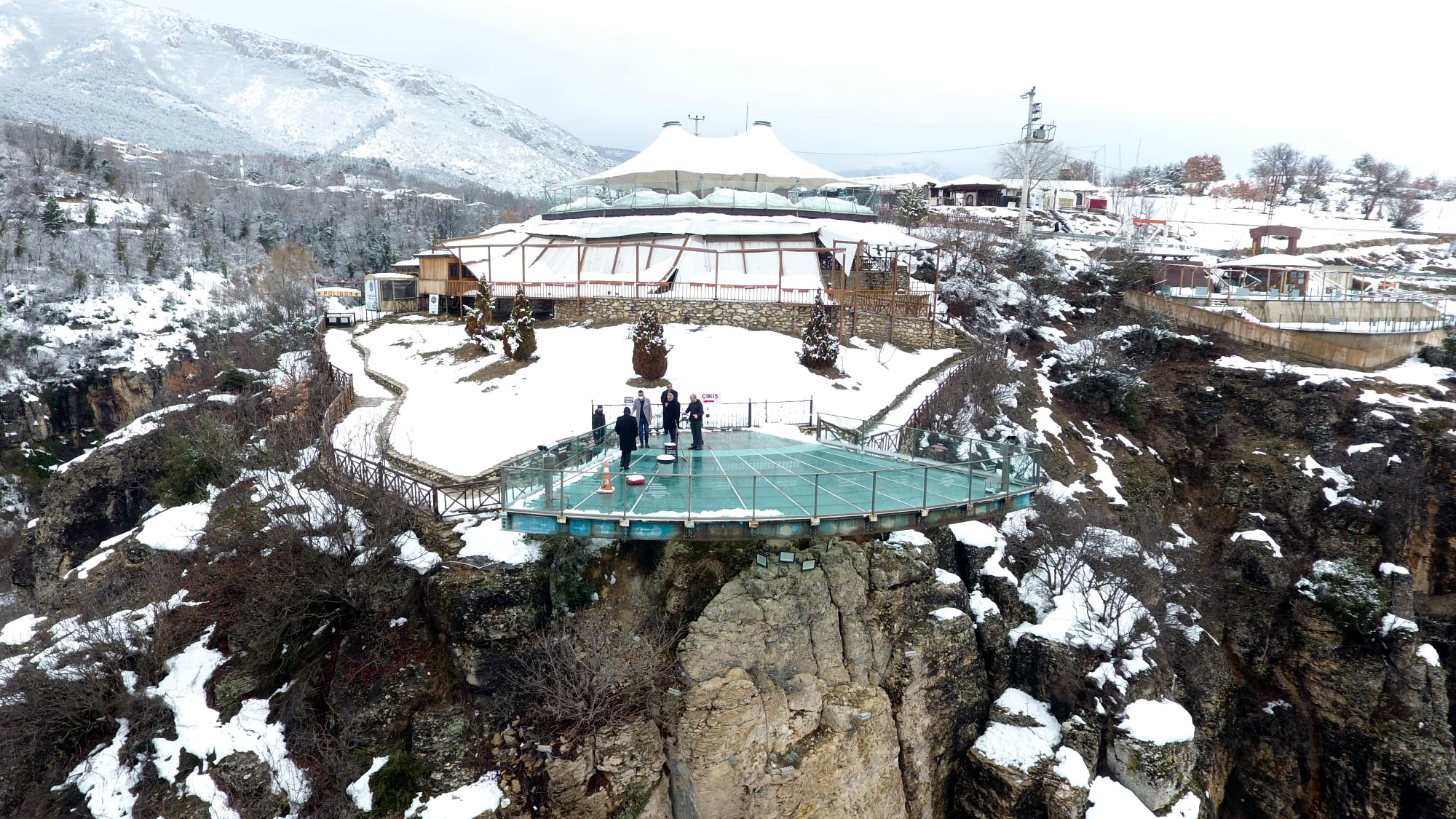 Safranbolu’daki cam seyir terası yenilenecek