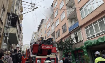 Samsun’da bir evde çıkan yangın hasara neden oldu