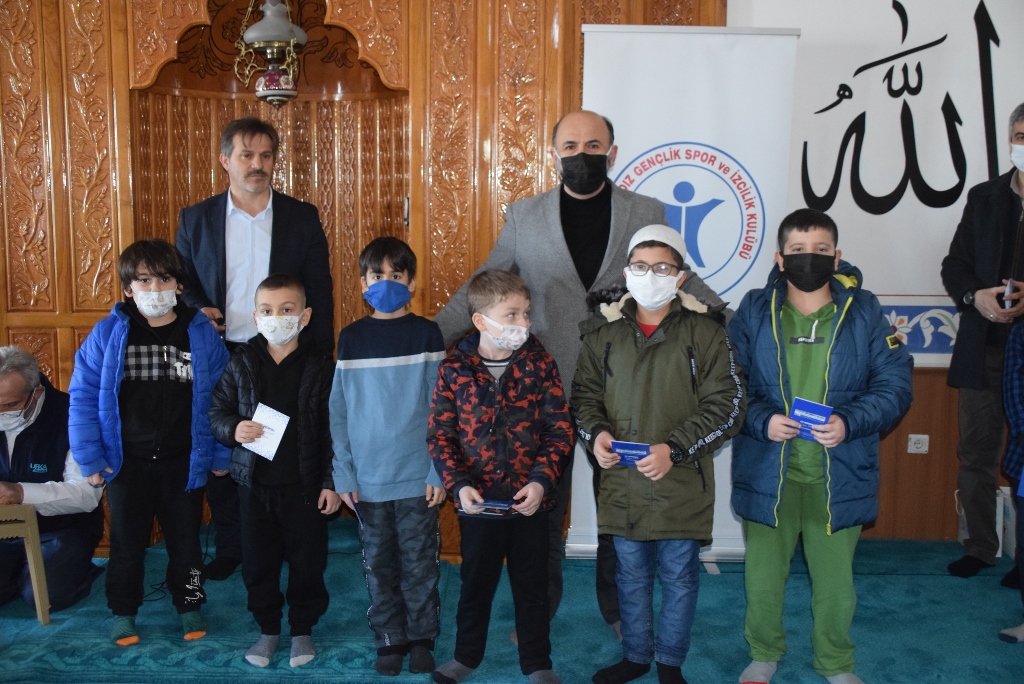 Samsun’da “Haydi Çocuklar Camiye” projesinde ödüller sahiplerini buldu