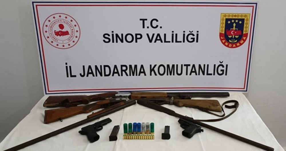 Sinop’ta hırsızlık iddiasıyla 2 kişi yakalandı