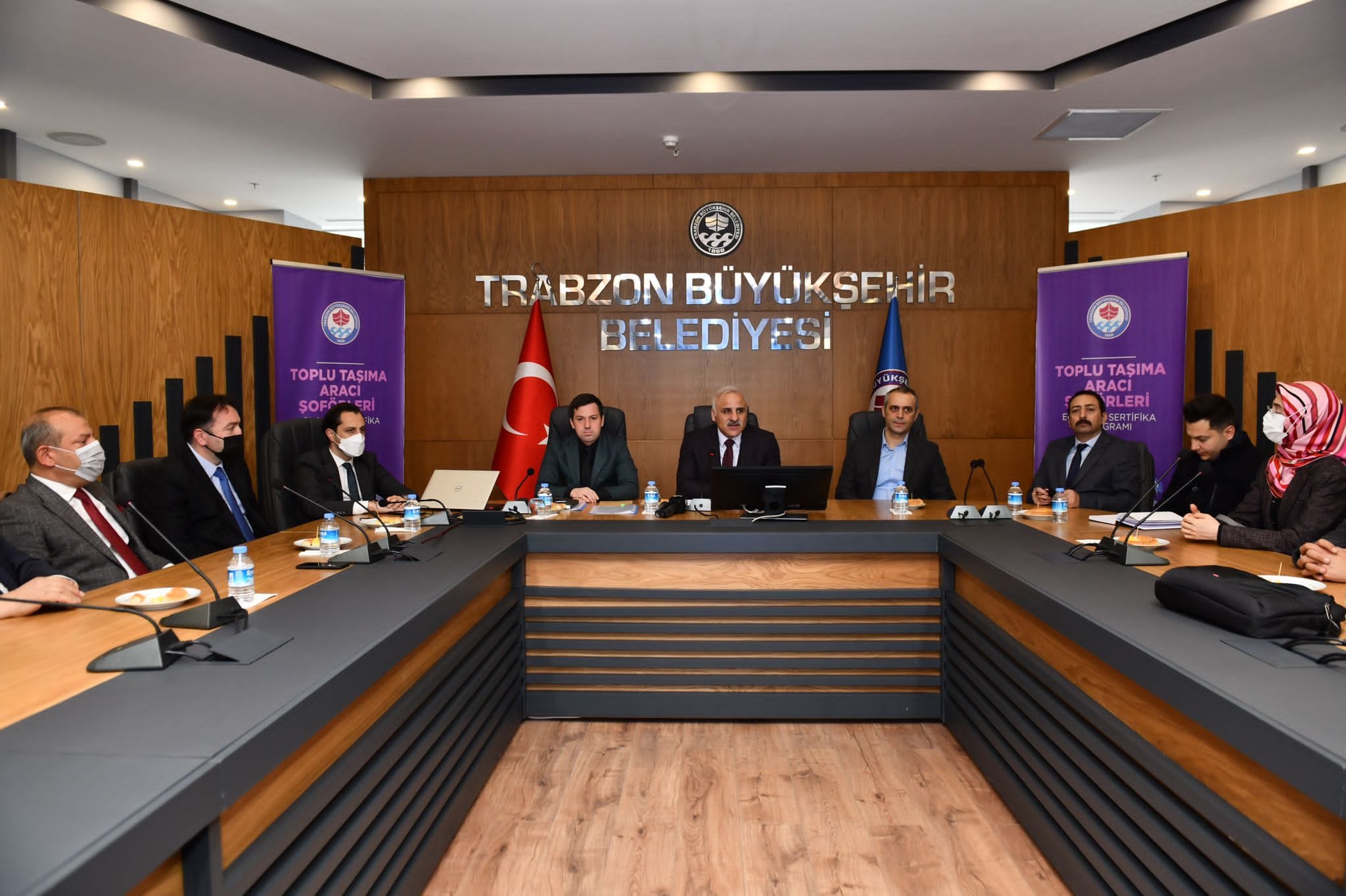Trabzon Büyükşehir Belediyesi şoförlere eğitim verilecek