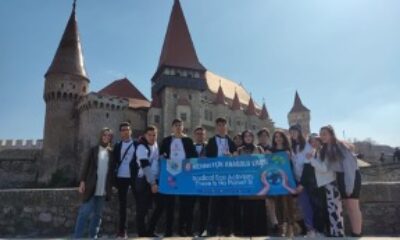 Çorum Mehmetçik Anadolu Lisesi öğrencileri, Romanya’yı ziyaret etti