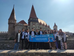 Çorum Mehmetçik Anadolu Lisesi öğrencileri, Romanya’yı ziyaret etti