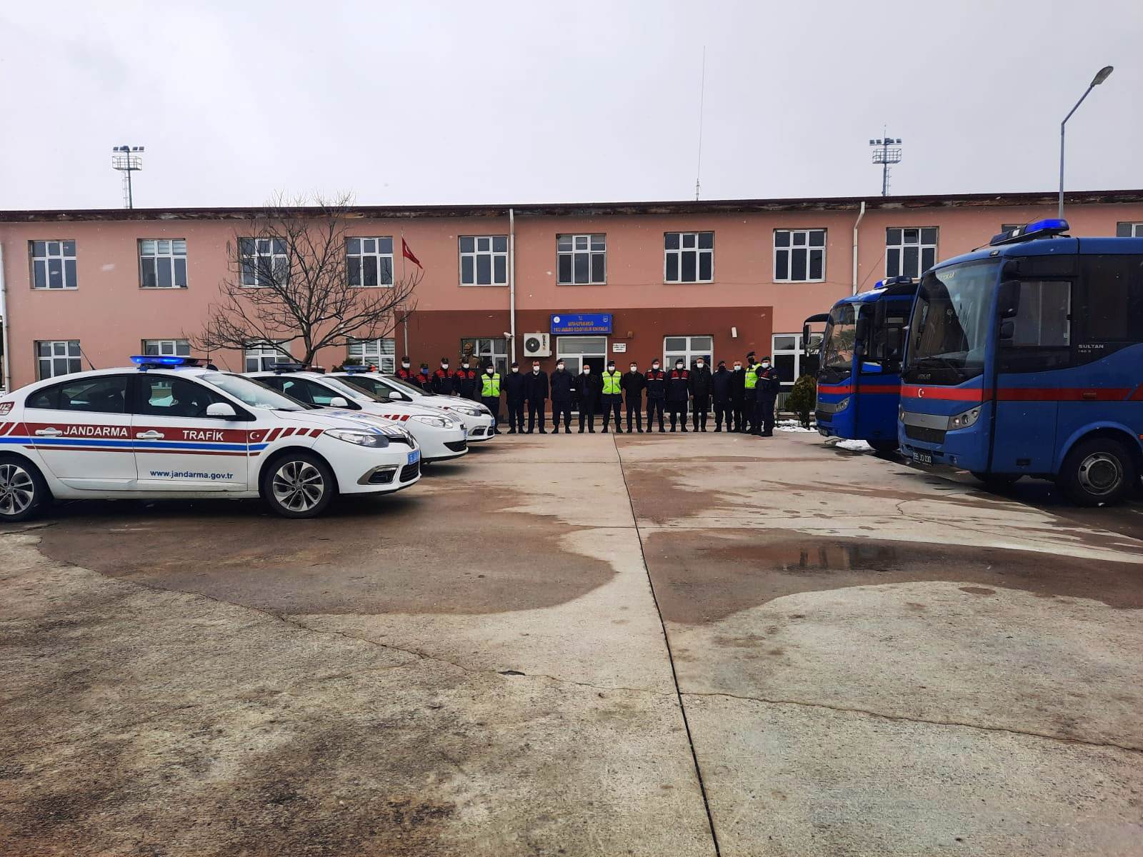 Samsun’da jandarmadan cezaevi personeline trafik güvenliği eğitimi
