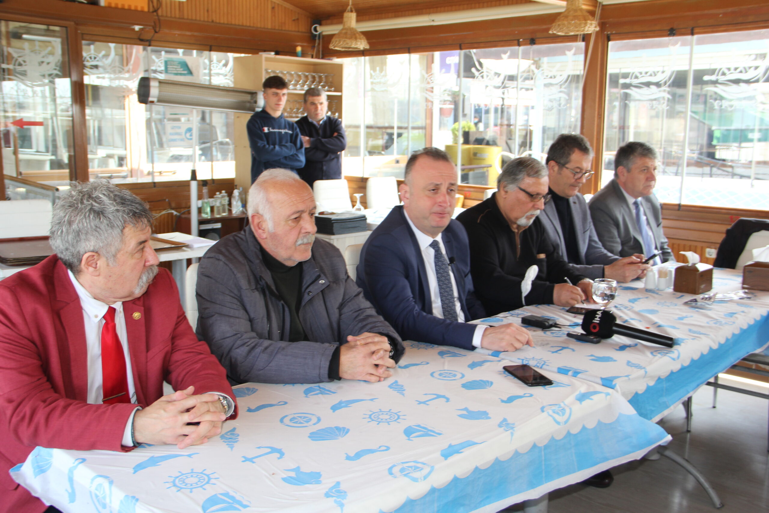 Sinop Belediye Başkanı Ayhan basın mensuplarıyla bir araya geldi