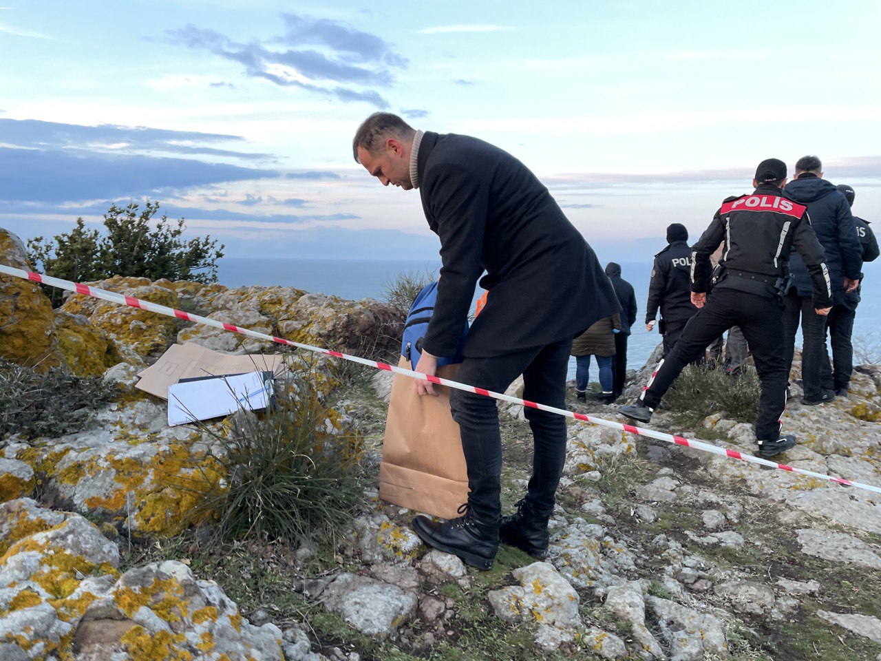 Sinop’ta uçurumda cesedi bulunan kadının kimliği belirlendi
