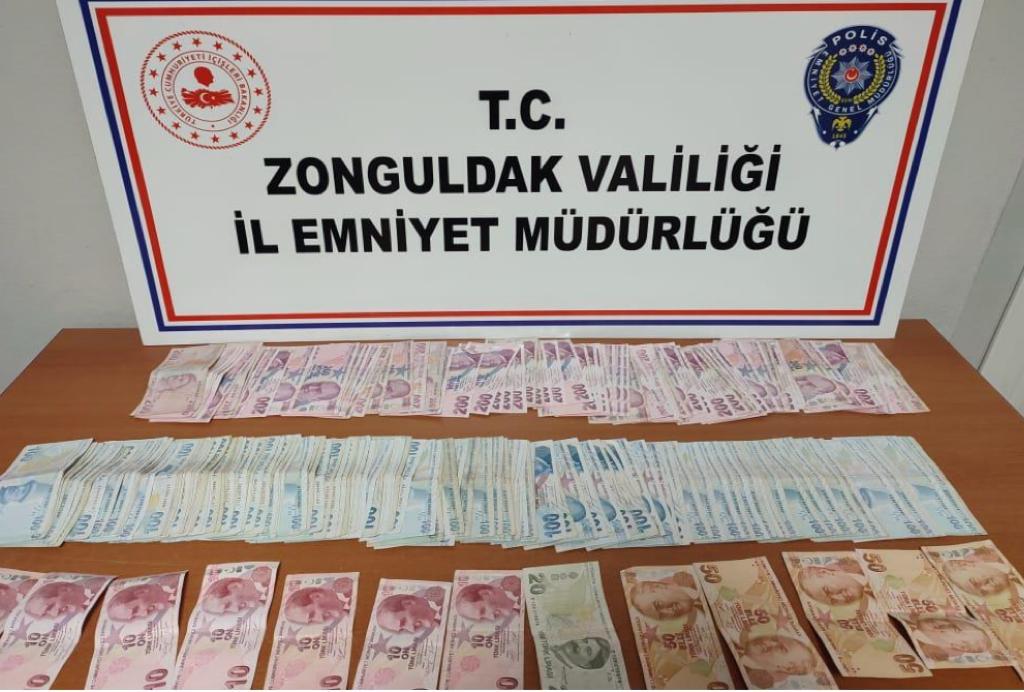 Zonguldak’ta evden para ve altın çalan şüpheli yakalandı
