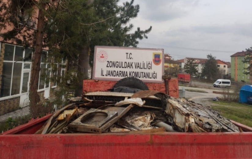 Zonguldak’ta mazot ve hurda demir çalmakla suçlanan 3 zanlı tutuklandı