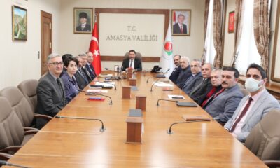 Amasya’da Projeler Üst Kurulu Toplantısı yapıldı
