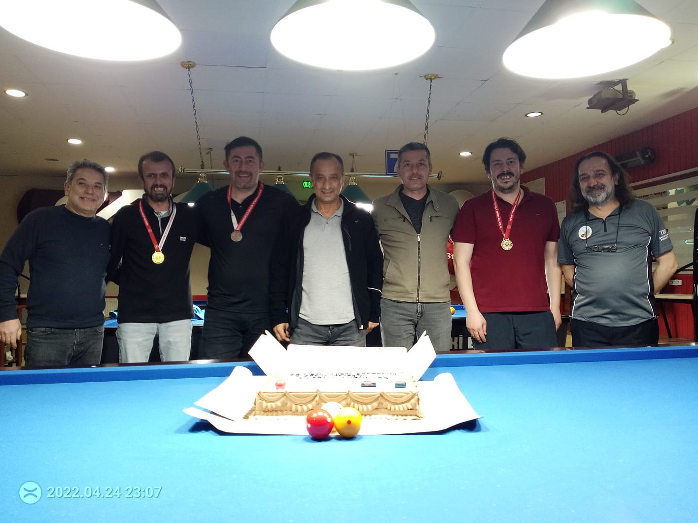 Bolu’da 3 top bilardo turnuvası düzenlendi