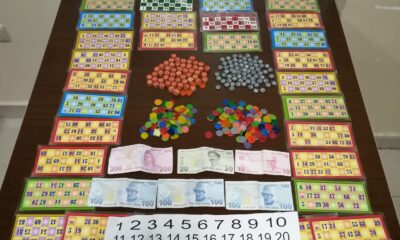 Bolu’da kumar oynayan 20 kişiye 36 bin 380 lira ceza verildi
