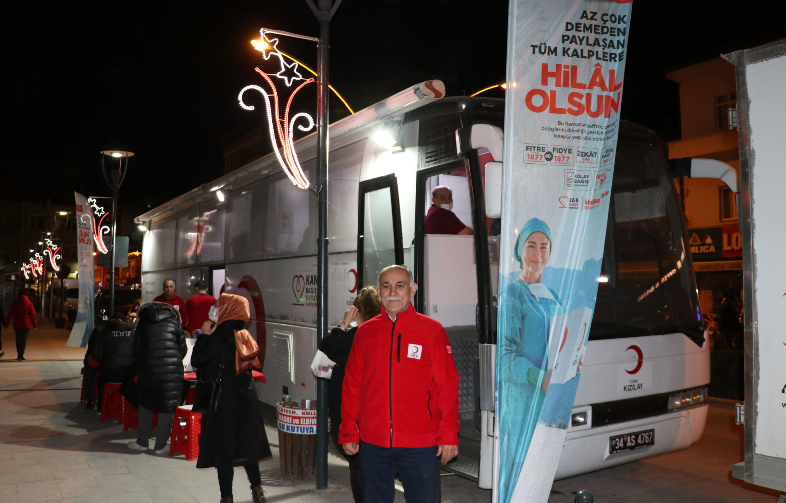 Havza’da Türk Kızılay 85 ünite kan bağışı topladı