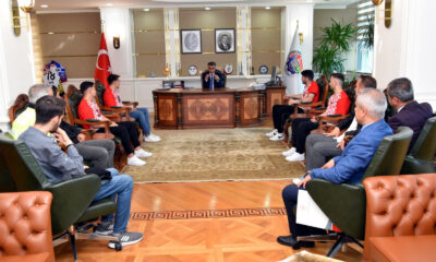 Karabük Yenişehir Gençlik Spor Kulübü’nden Vali Gürel’e ziyaret